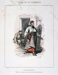 Občan, Pařížská komuna, 1871. od Unbekannt