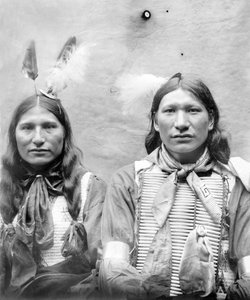 Spojené státy americké: Domorodí Američané - c1890 od Unbekannt