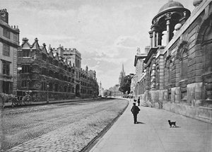 University College z High Street, Oxford, c1896 od Unbekannt