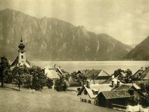 Unterach am Attersee, Horní Rakousko, c1935. od Unbekannt