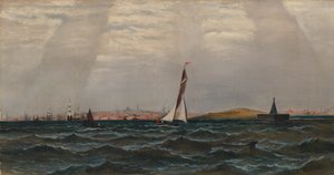 Bez názvu Harbour Scene, n.d. od Unbekannt