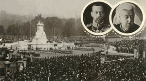 Odhalení památníku Victorie, Londýn, 16. května 1911. od Unbekannt