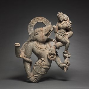 Vahara, kančí inkarnace Višnua, 700-800. od Unbekannt