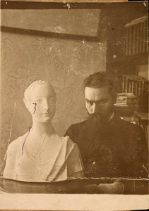 Valery Bryusov, ruský spisovatel a básník, 1900 od Unbekannt