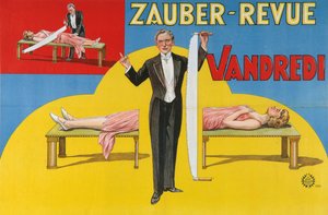 Plakát Friday Magic Revue, 1923 od Unbekannt