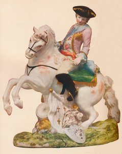Porcelánová figurka Vauxhall, pravděpodobně představující Ferdinanda, vévodu z Brunswicku, c1755-60. od Unbekannt