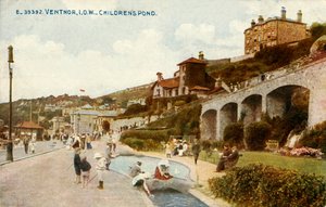 Ventnor, I.O.W - Dětský rybník, 1919. od Unbekannt