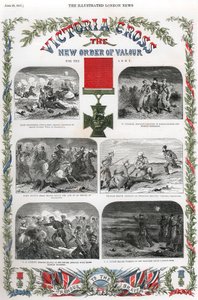 Victoria Cross , britské ocenění za statečnost, 1857 od Unbekannt