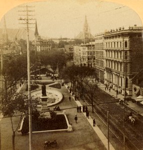 Victoria Square, Montreal, Kanada, 1904. od Unbekannt