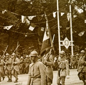 Přehlídka vítězství, 1918 od Unbekannt