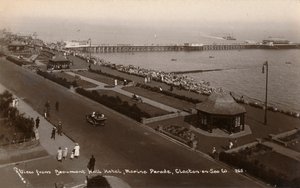 Pohled z hotelu Beaumont Hall, Marine Parade, Clacton-on-Sea, c1925 od Unbekannt