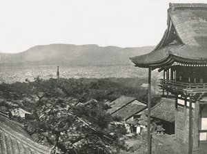 Pohled z kopců, Kjóto, Japonsko, 1895. od Unbekannt