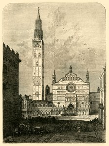 Pohled v Cremoně, 1890. od Unbekannt