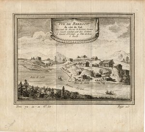 Pohled na Berezov, c. 1750 od Unbekannt