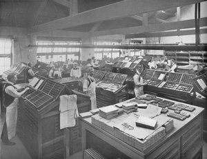 Pohled na skladatelskou místnost, 1919 od Unbekannt