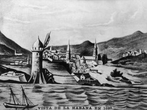 Pohled na Havanu, 1680, 20. léta 20. století od Unbekannt