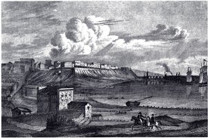 Pohled na Oděsu, c. 1830 od Unbekannt