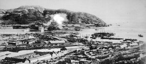 Pohled na Port Arthur, Manchuria, 1904. od Unbekannt