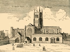 Pohled na St. Mary Overy, c1878. od Unbekannt