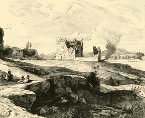 Pohled na Campagna z Via Appia, 1890. od Unbekannt