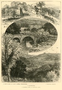 Pohledy v Chatsworth a Matlock, 1898. od Unbekannt