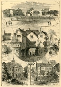 Pohledy v Highgate, c1876. od Unbekannt