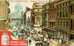 Pohledy na Capitals: Fleet Street, Londýn, c1900 od Unbekannt