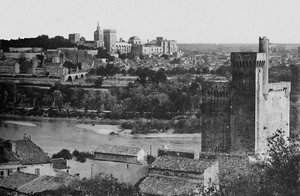 Villeneuve-Les-Avignon - Věž Philippe-Le-Bel XIV. siècle., Údolí Rhony. Palác od Unbekannt