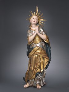 Panna Maria jako dítě, 1750-1775. od Unbekannt