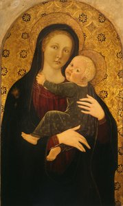 Panna a dítě, c. 1450. od Unbekannt