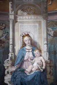 Obraz Panny a dítěte v kostele San Filippo Neri, Turín, Itálie od Unbekannt