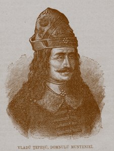 Vlad III., kníže z Valašska 1431-1476, 19. století od Unbekannt