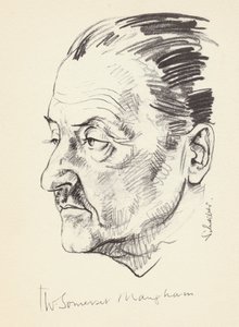W Somerset Maugham, britský autor, 30. léta 20. století od Unbekannt