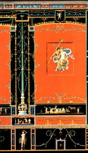 Nástěnná dekorace, Pompeje, Itálie, 1928. od Unbekannt