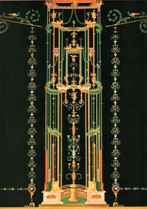 Nástěnná dekorace, Pompeje, Itálie, 1928. od Unbekannt