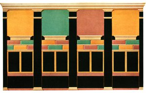 Nástěnná dekorace, Pompeje, Itálie, 1928. od Unbekannt