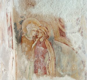 Nástěnná malba, Agricola Tower, Chester Castle, Cheshire, c1220 od Unbekannt