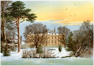 Warter Priory, poblíž Pocklington, Yorkshire, domov rodiny Wilsonových, c1880 od Unbekannt