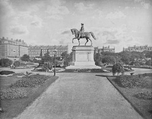 Washington Statue, Public Garden, Boston, c1897. od Unbekannt