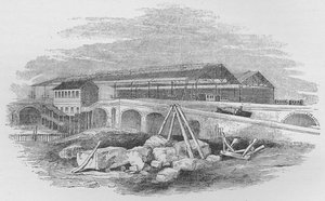 Nádraží Waterloo, jak se zdálo, když bylo poprvé postaveno, c1848, 1912 od Unbekannt