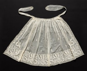 Svatební zástěra, c. 30. léta 19. století. od Unbekannt