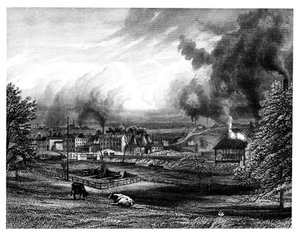 Wedgwood factory, Etruria, Hanley, Staffordshire, Anglie od Unbekannt