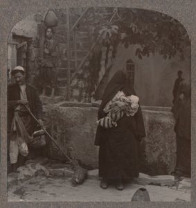 Dobře od Peters huse, Jaffa, c1900 od Unbekannt