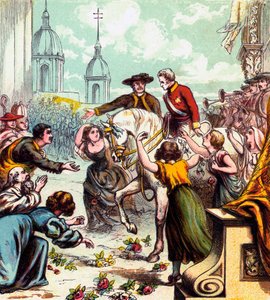 Wellington v Madridu, 1812 c1850 od Unbekannt