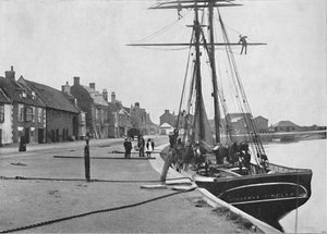 Wells - The Quay, 1895 od Unbekannt