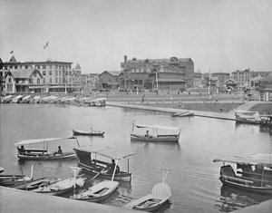 Wesley Lake, Asbury Park, New Jersey, c1897. od Unbekannt
