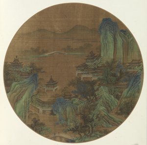 Západní jezero, Hangzhou, 1368-1644. od Unbekannt