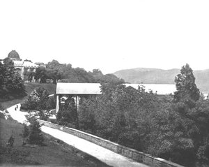 West Point on the Hudson, stát New York, USA, c1900. od Unbekannt