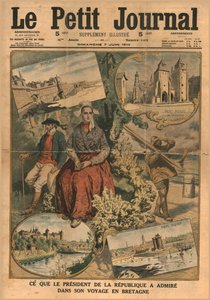 Co prezident během své cesty do Bretaně v roce 1914 obdivoval. od Unbekannt