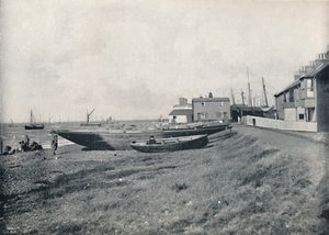 Whitstable - The West Beach, 1895 od Unbekannt